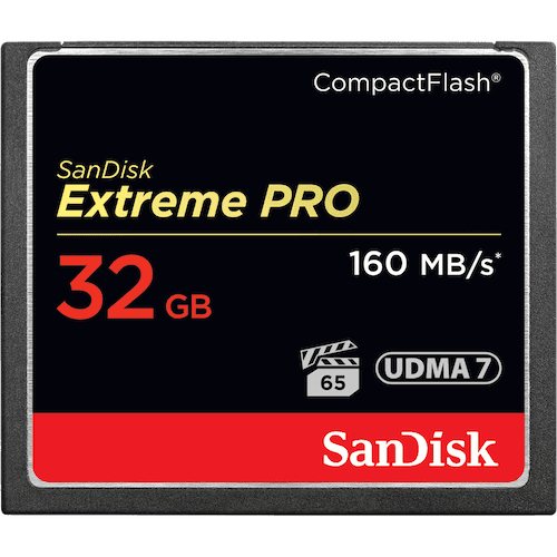 32GB Extreme PRO Compact Flash Card