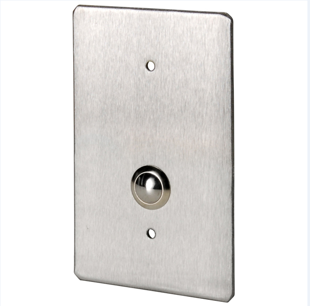 Single-Gang Call-In Switch with Vandal Resistant Stainless Steel