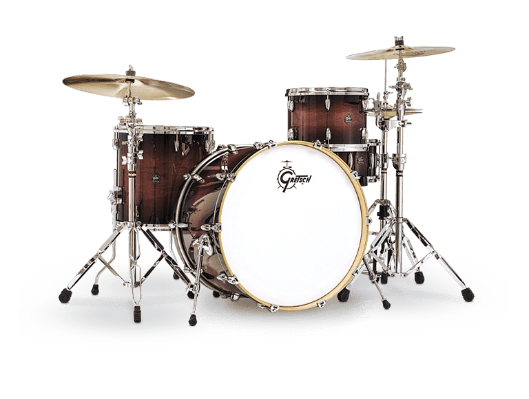Renown Birch 4 Piece Shell Pack in Satin Tobacco Burst Finish