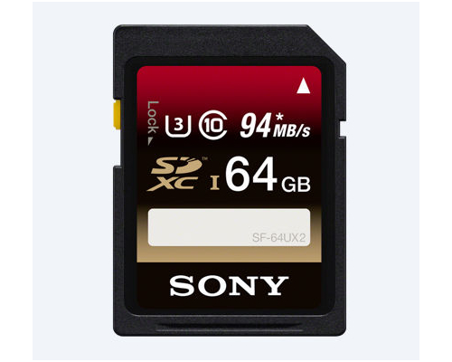64GB UHS-I Class 10 U3 SDXC Memory Card