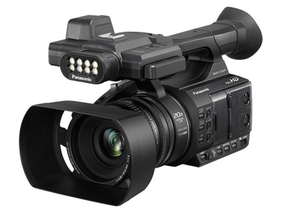 Full HD Camcorder with Touch Panel LCD