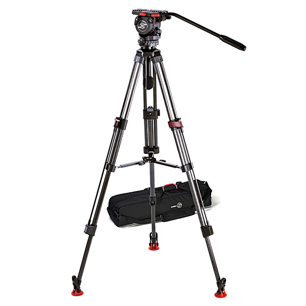 Fluid Head FSB 8 System with Mid-Level Spreader and Padded Bag