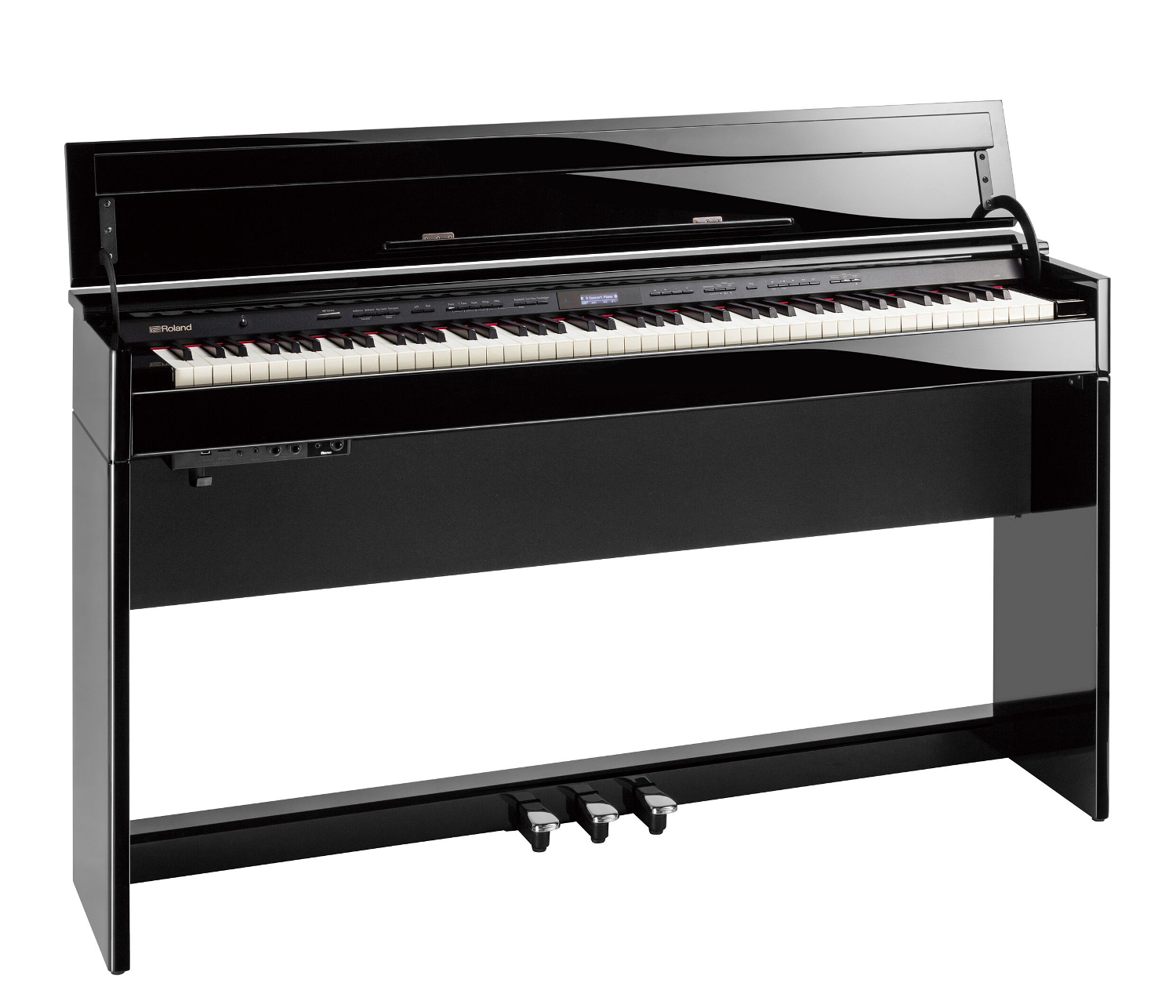 88-Key Digital Home Piano, Classic Polished Ebony or Elegant Polished White Finish
