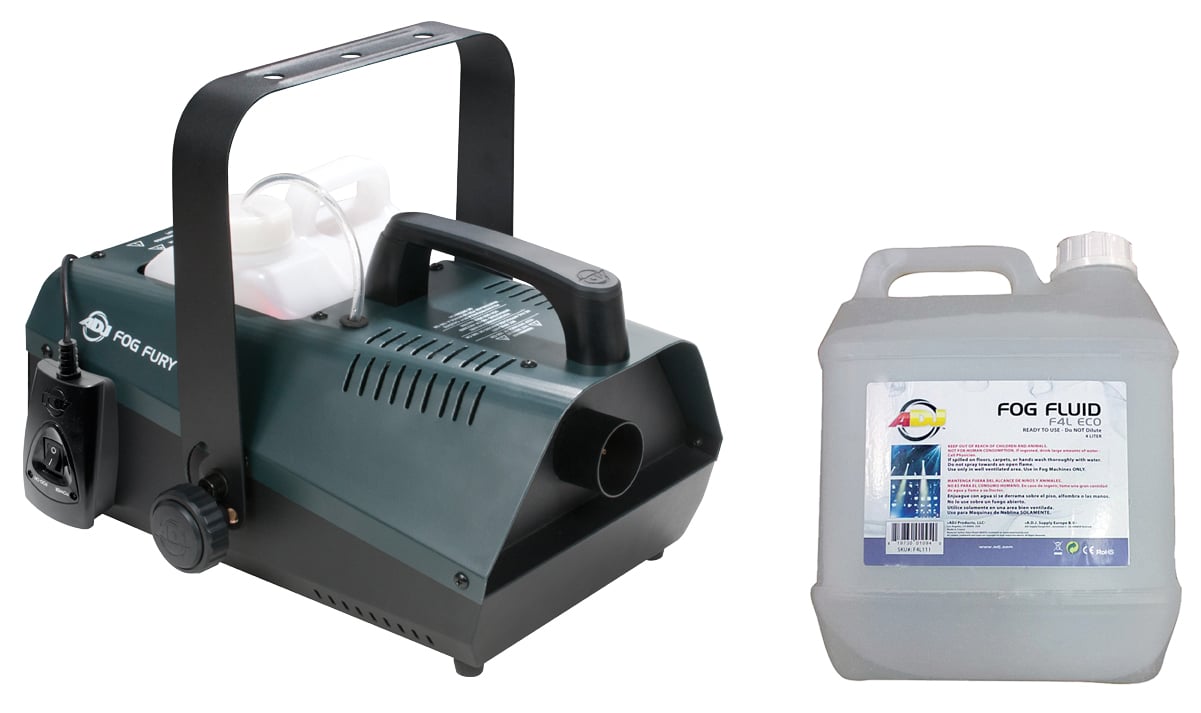 Full Compass Exclusive Bundle with (1) Fog Fury 2000, (1) F4L Eco