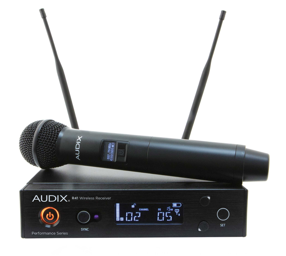 R41 Diversity Receiver with H60/OM5 Handheld Transmitter