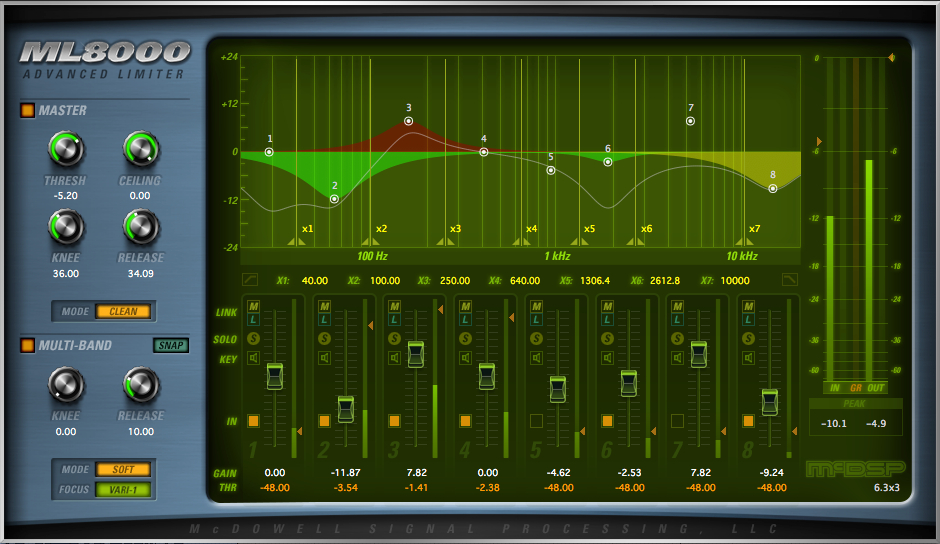 Advanced Limiter Plugin