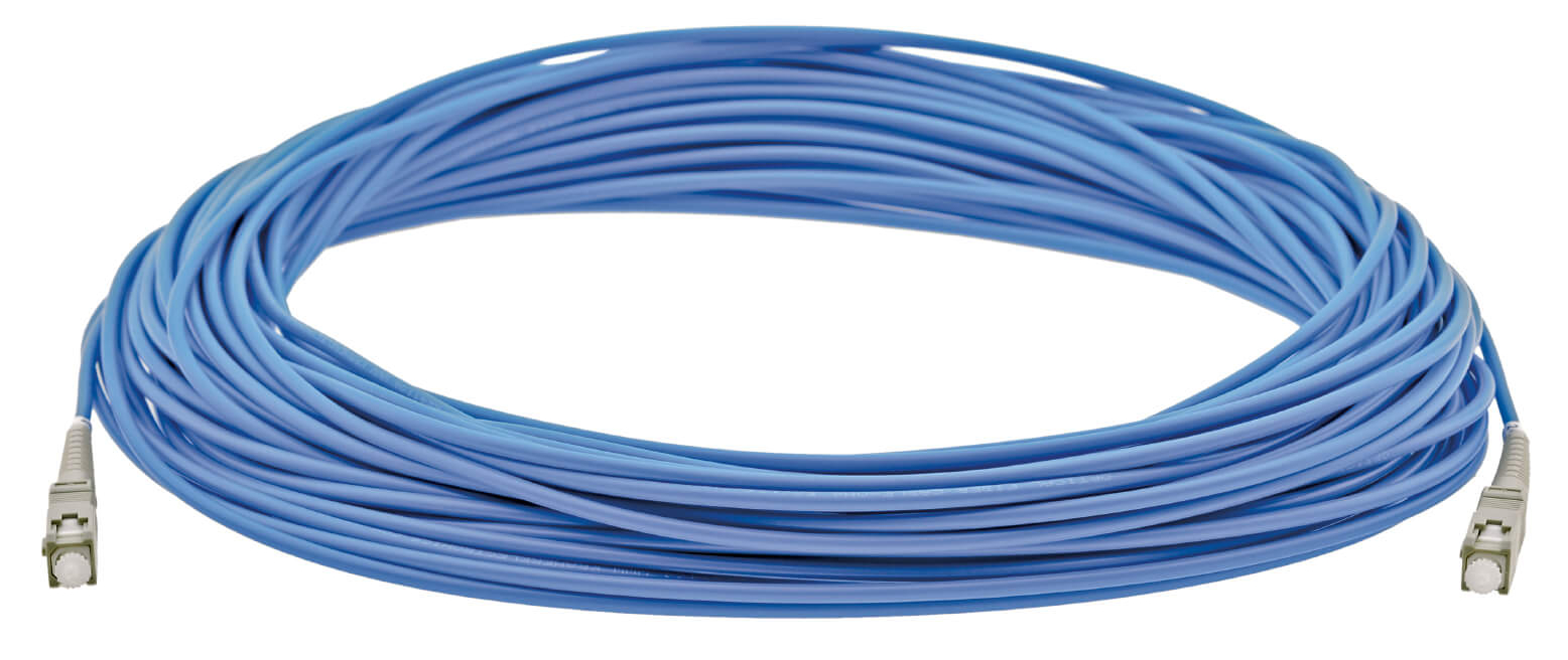 66 ft SC (M) to SC (M) OM4 Multi-Mode Fiber Optic Cable
