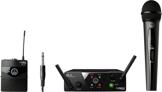 Dual Wireless System - HH and Beltpack - AB Band