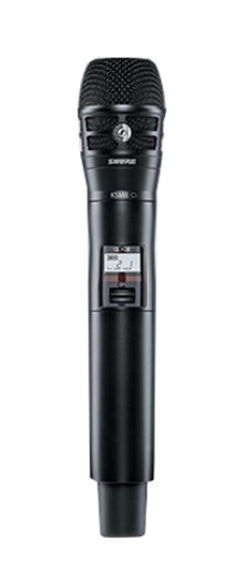 Handheld Transmitter with KSM8 Microphone Capsule, Black