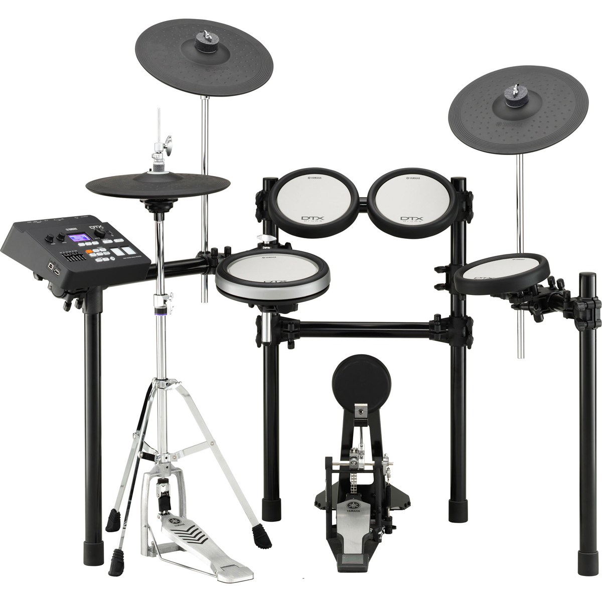 Electronic 9-Piece Drum Kit with Hardware Kit