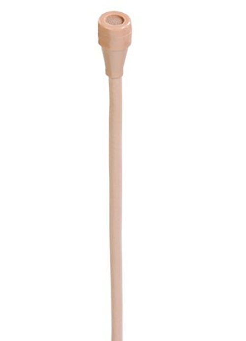 B3 Omnidirectional Lavalier Microphone with 3-pin Lemo connector in Tan