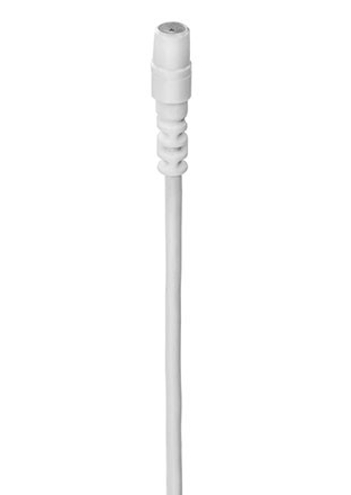 B2 Lavalier Microphone with TA4F Connectors for Shure Wireless in White