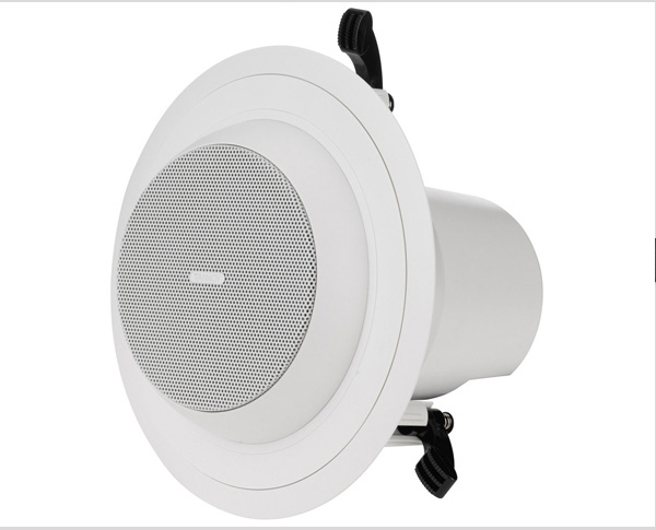 4" Ceiling Speaker with 70/100V Transformer and Low Impedance Operation