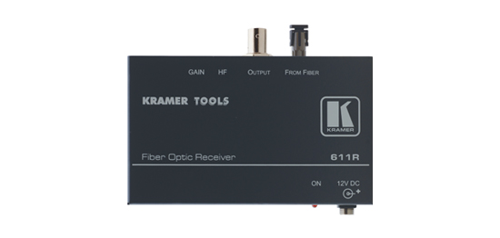 Receiver Fiber Optic use w/611T