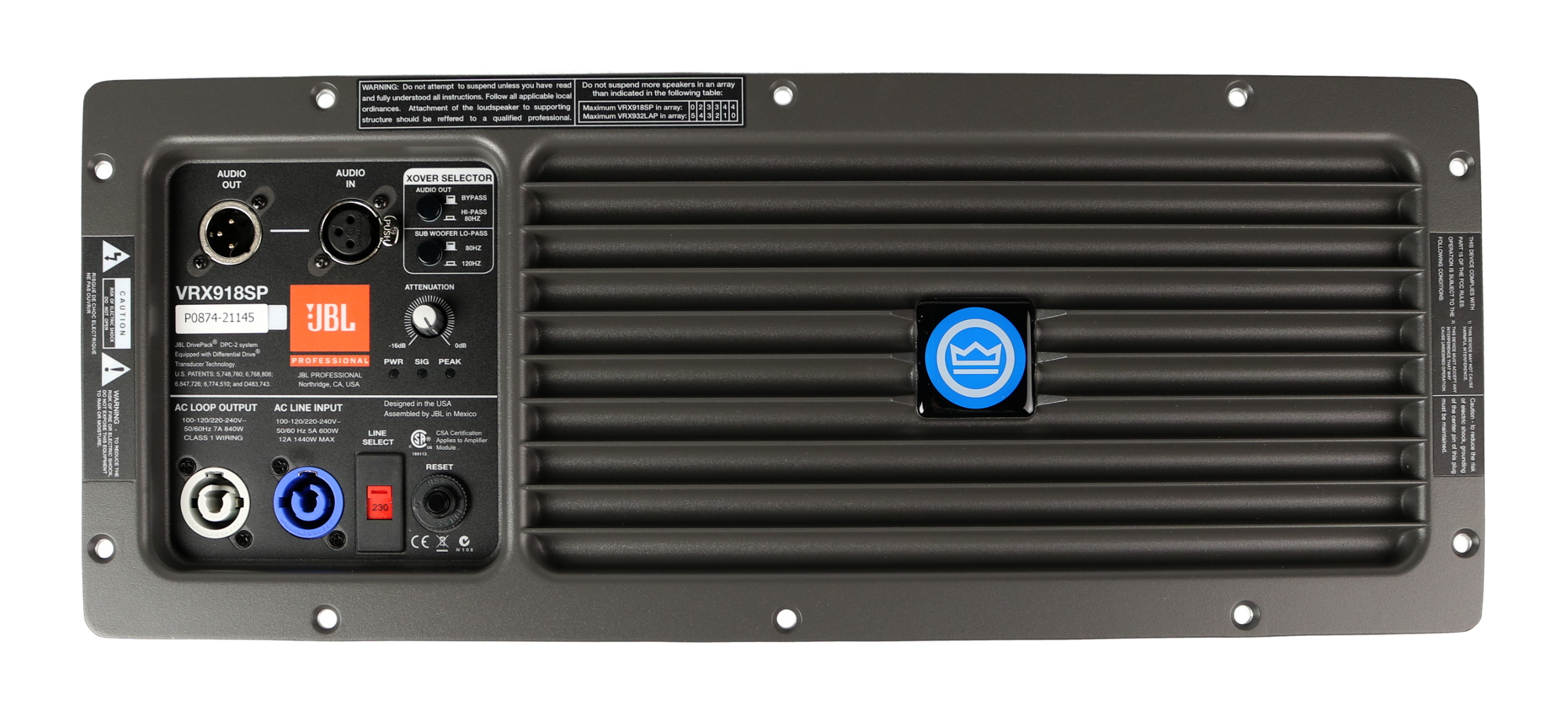 Amp Assembly for VRX918SP