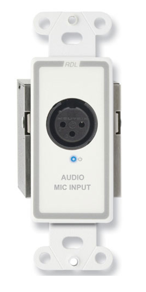 Active Single Pair Sender with XLR Microphone Input with Phantom Power