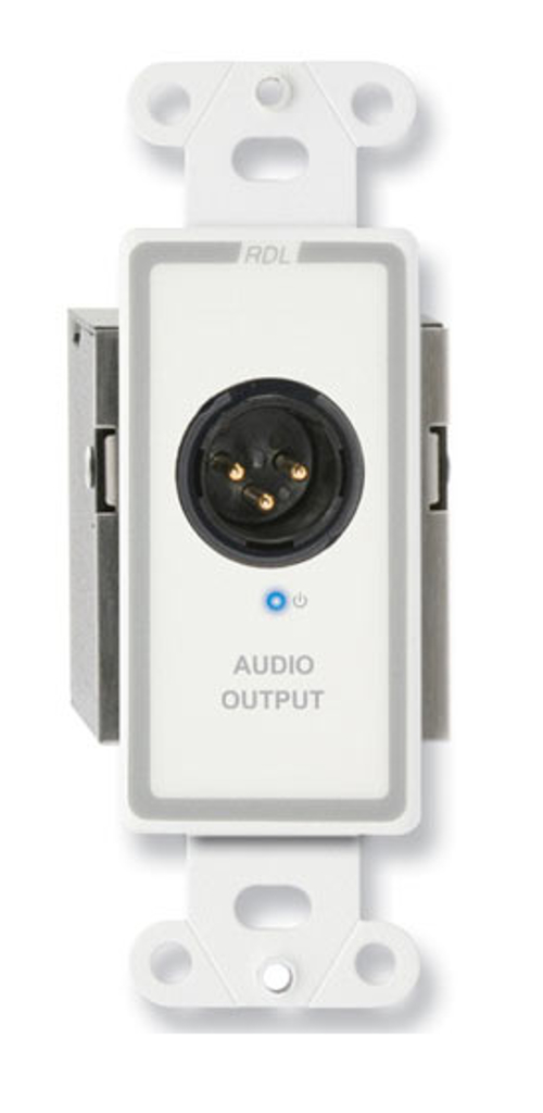 Active Single-Pair Receiver - Twisted Pair Format-A - XLR Mic/Line Output