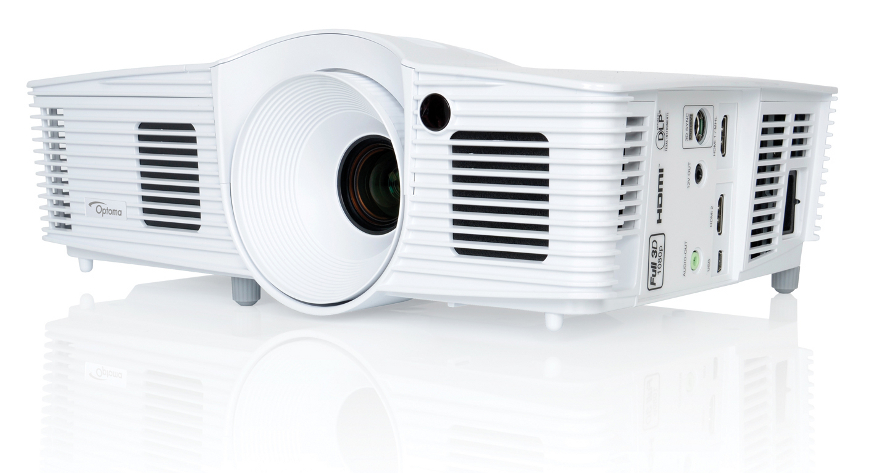 3200 Lumens 1080p HD Full 3D Home Theater Projector