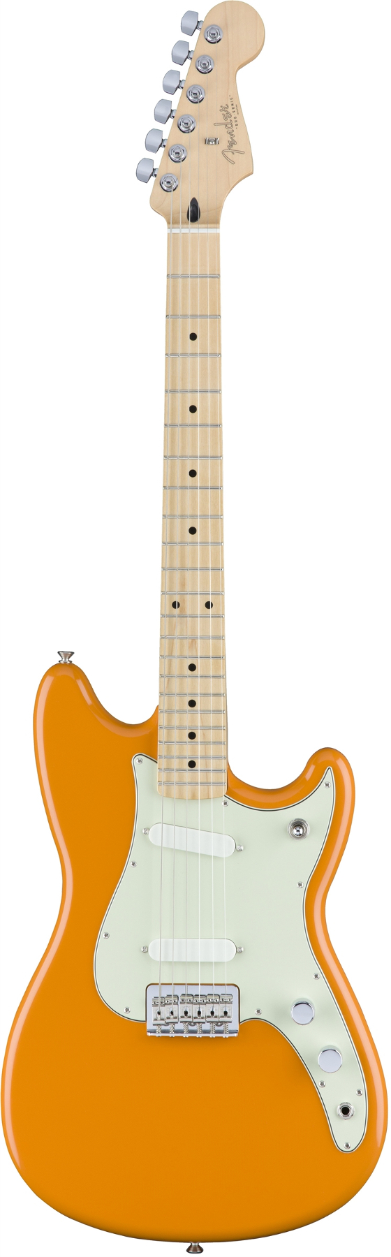 Electric Guitar with Duo-Sonic Single-Coil Pickups