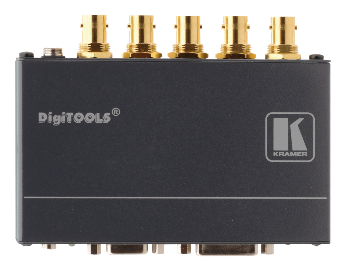 DVI, Bidirectional RS-232 & IR over Coax Receiver