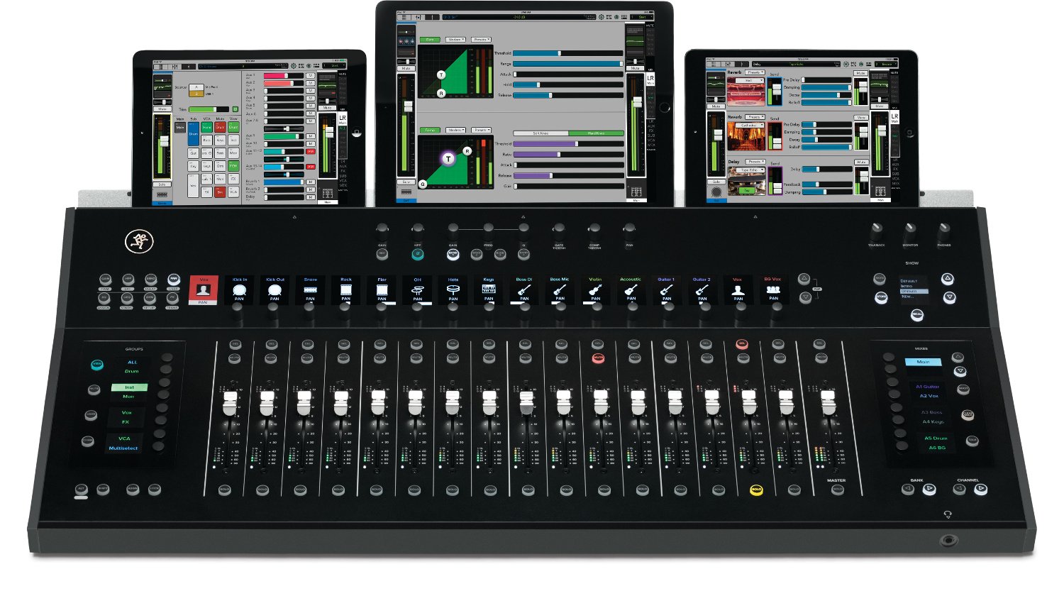 Digital Control Surface With 17 Faders, For Use With DL32R