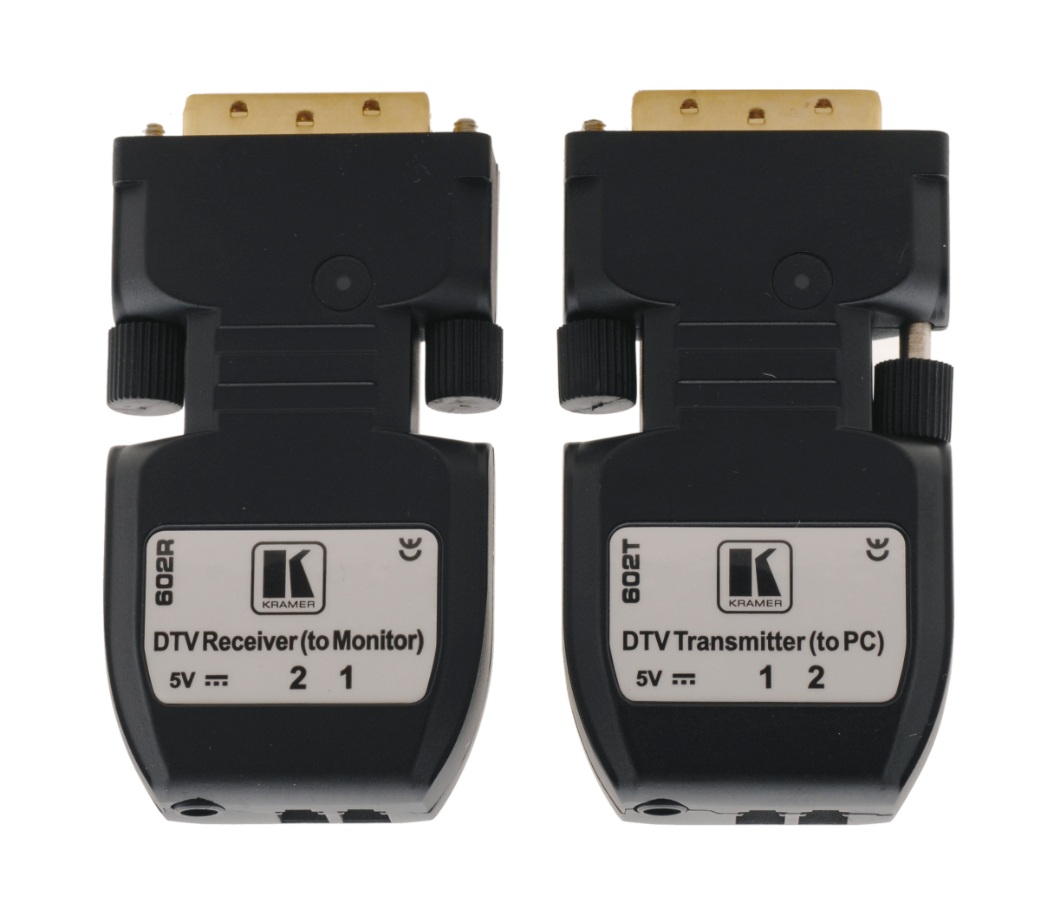 Detachable DVI Optical Transmitter & Receiver
