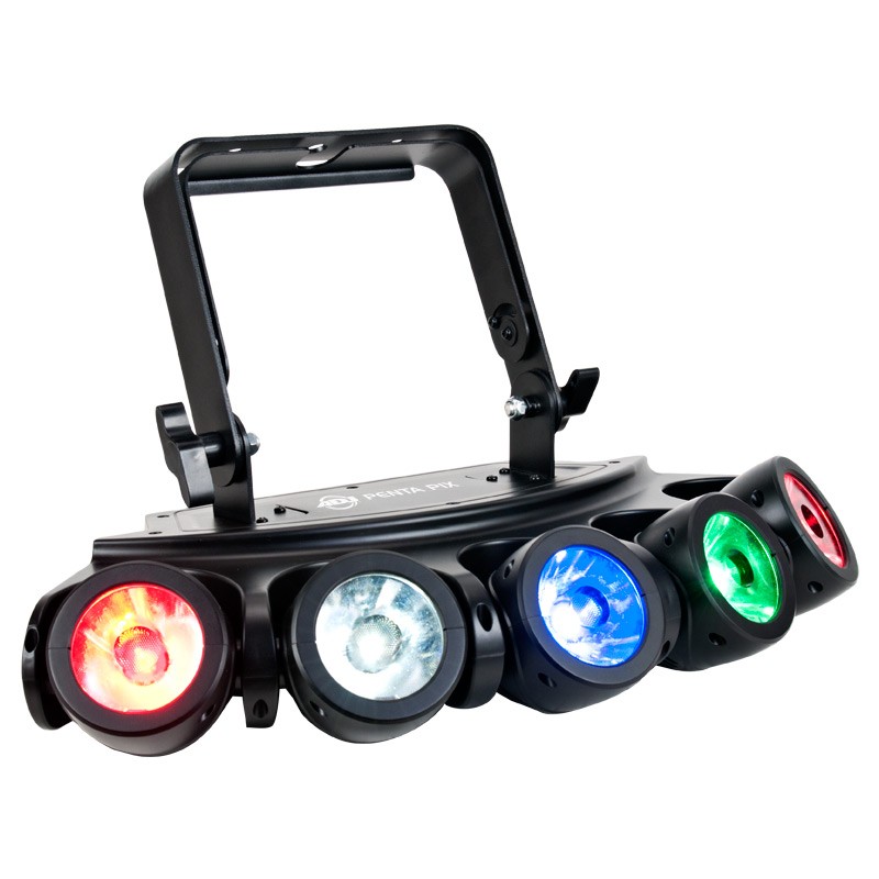 5x15W RGBW Beam Effect LED Fixture with Collimator Lens