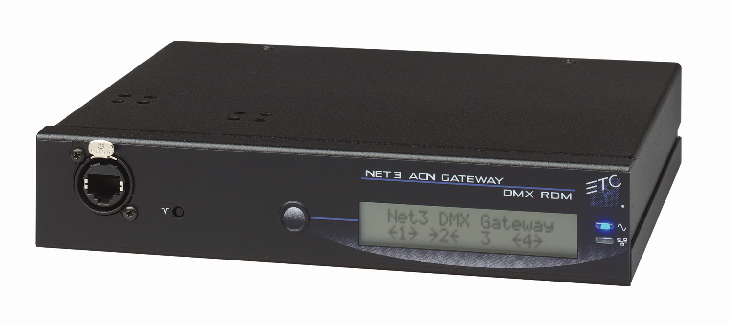 Four Port DMX Gateway with 4 Inputs