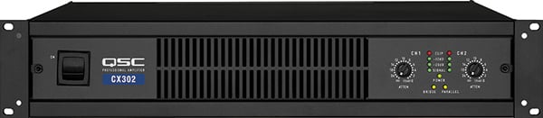 2-Channel Powered Amplifier, 200W @ 8 ohms, CX-302
