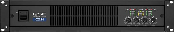 4-Channel Powered Amplifier, 170W @ 8 ohms, CX-254