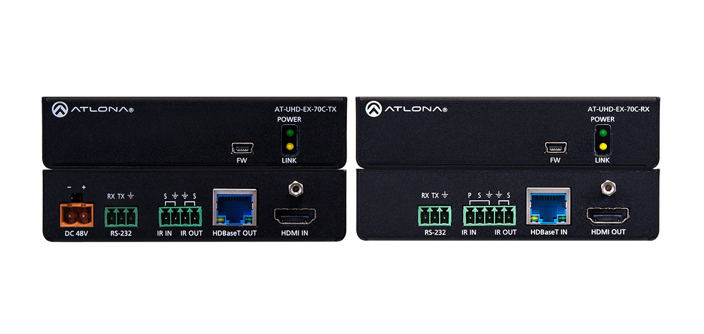 HDMI Over HDBaseT TX/RX with Control and PoE