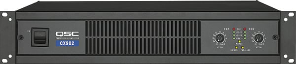 2-Channel Powered Amplifier, 550W @ 8 ohms