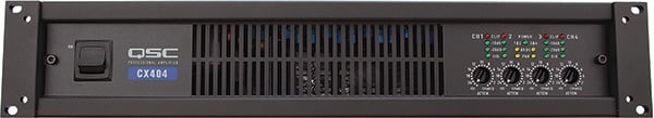 4-Channel Powered Amplifier, 250W @ 8 ohms, CX-404