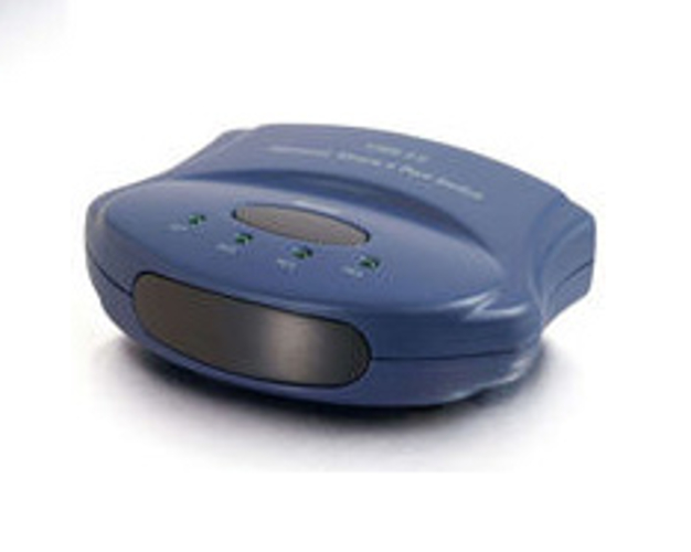 4-Port USB 2.0 Manual Switch