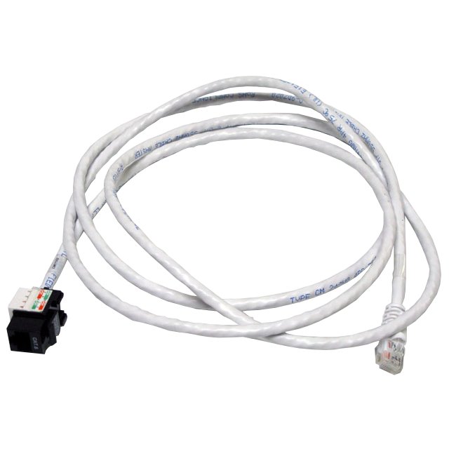 6 ft CAT6 Snap-In Assembly for Table Top Interconnect Boxes