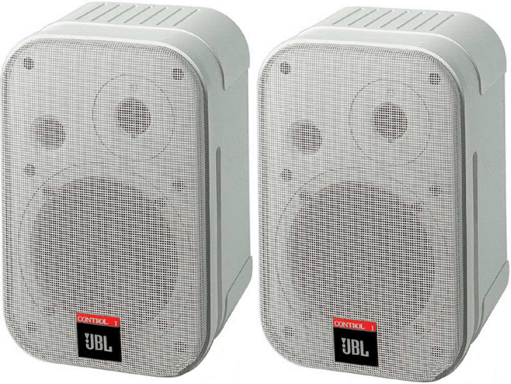2 Way Compact Speaker in White