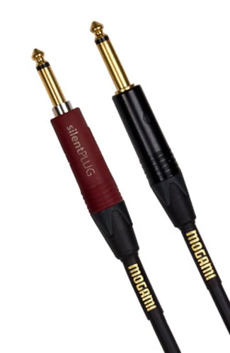 10 ft TRS-TRS Instrument Cable with Silent Plug