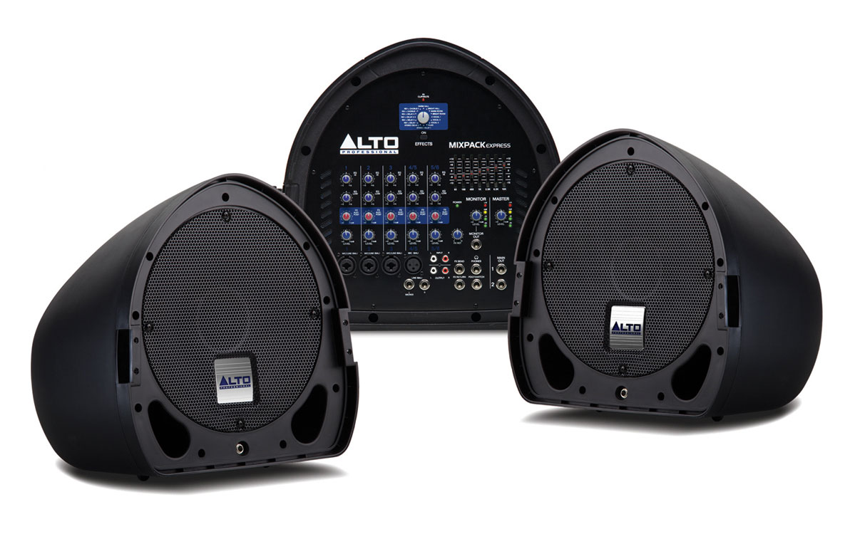 350 Watt 2x10" 6-Channel Powered PA System