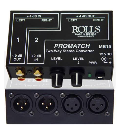 Dual Stereo Matchbox Converter