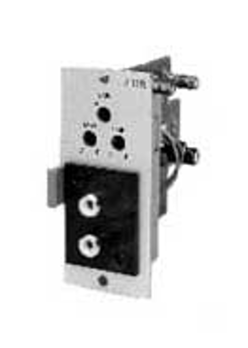 Stereo Input Module w/Mute Rec, with dual RCA connectors
