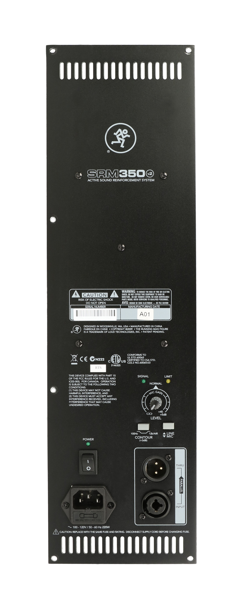 Mackie Speaker Refurbished Amp Assembly