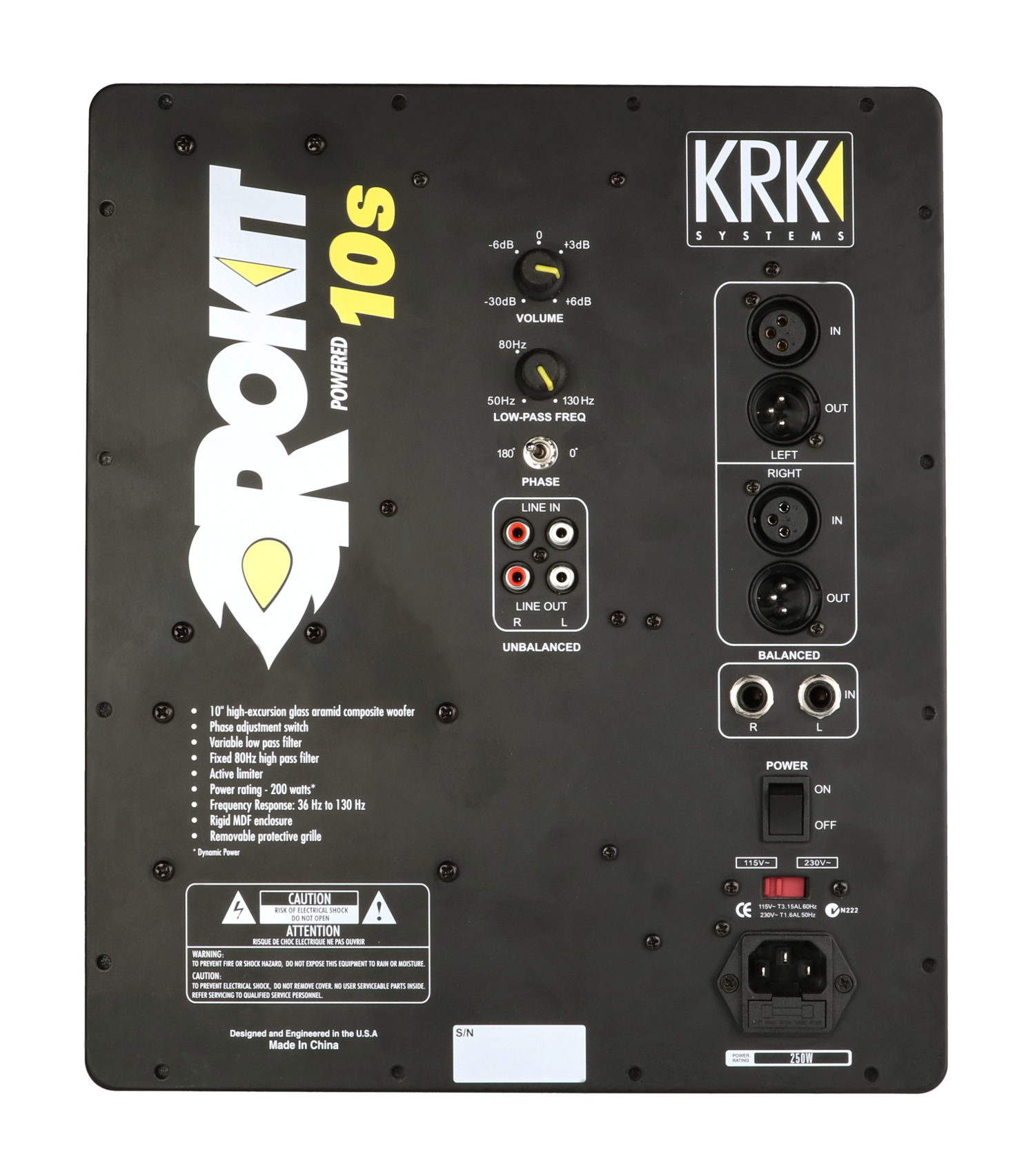 120v Amp Assembly for RP10S