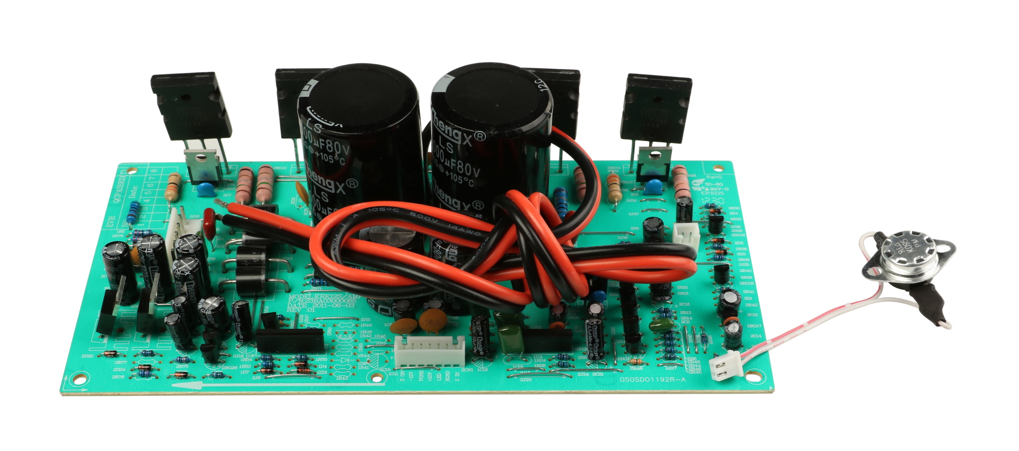Power Amp PCB Assembly for 12S