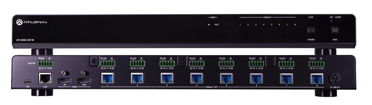 4K/UHD 8-Output HDMI to HDBaseT Distribution Amplifier