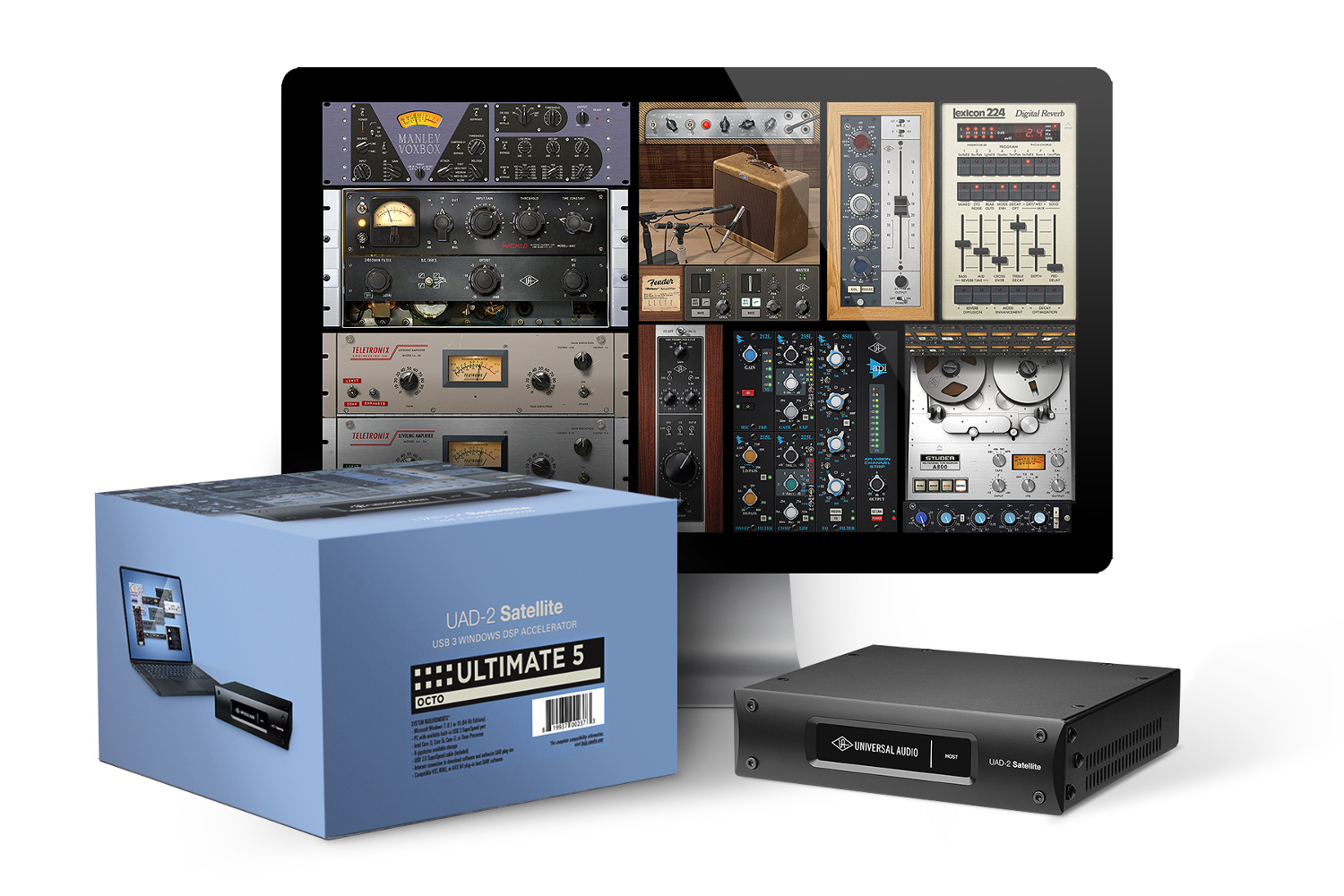 UAD-2 Satellite USB - OCTO Ultimate 5, with 89 plugins
