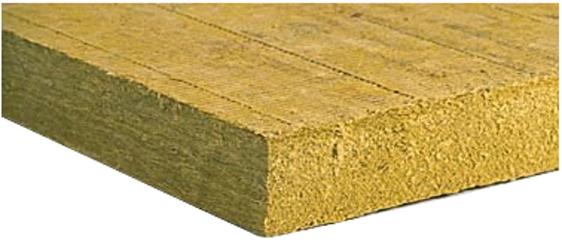 2` x 4` x 4" Mineral Fiber Insulation, 3 Panels