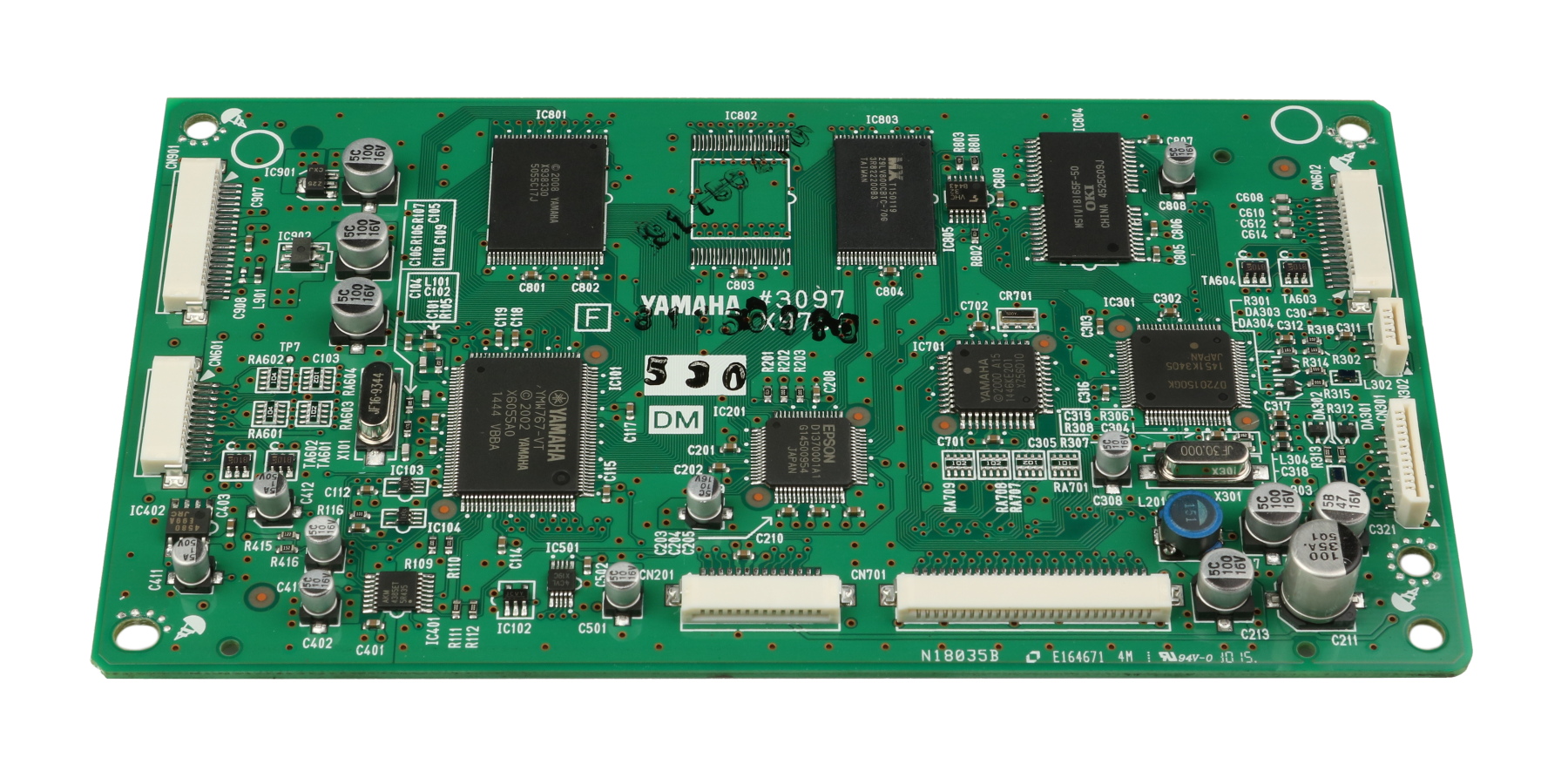 Main PCB Assembly for YPG-535, YPG-235, and DGX-530