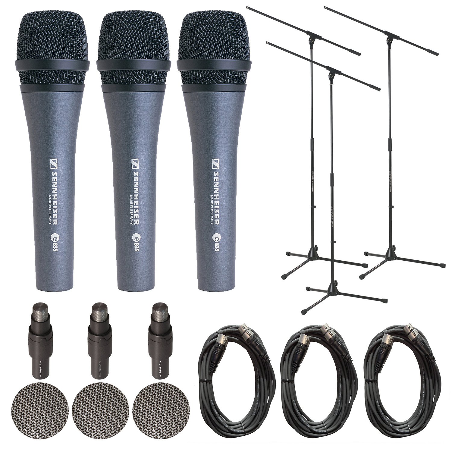 3-Pack Microphone Bundle