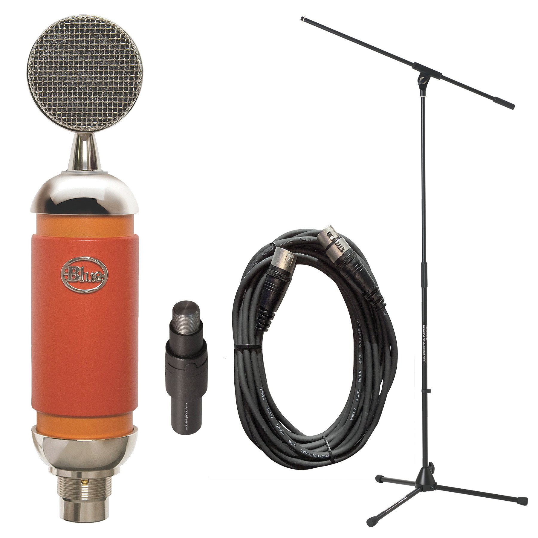Microphone with Tripod Microphone Stand and Accessories