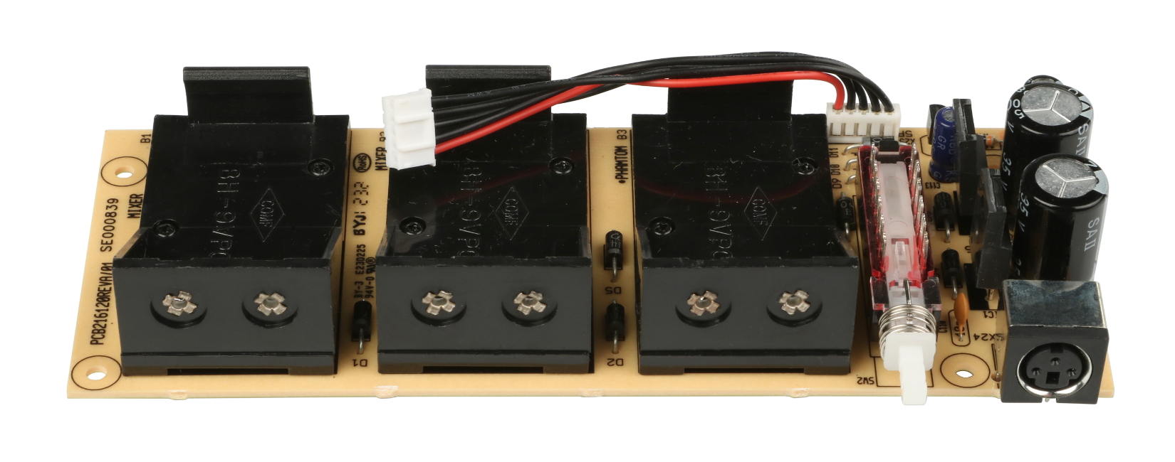 Power Supply PCB with Connectors for UBB1002 and XENYX 1002B